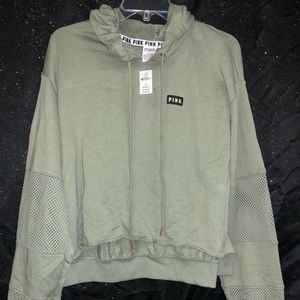 VS PINK Mesh High Low Hoodie